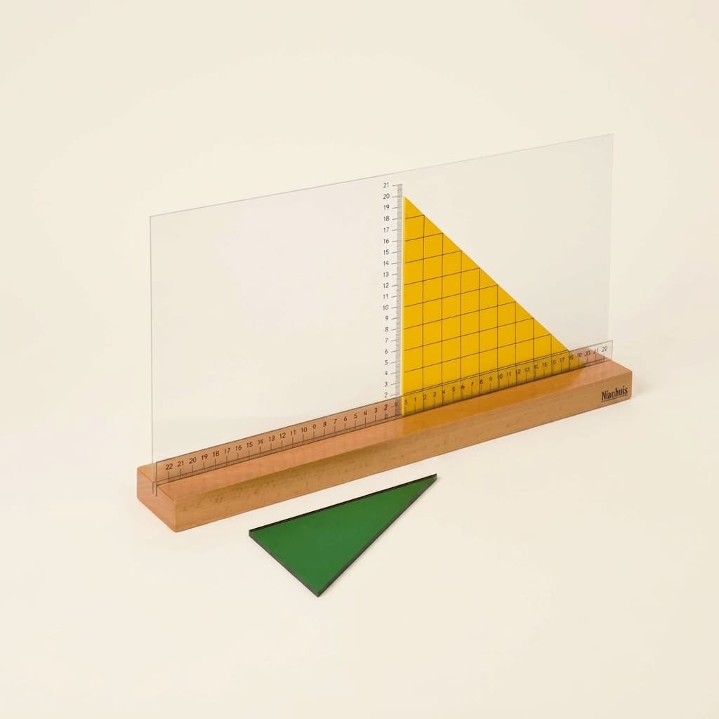Stojan na meranie výšky - Montessori Material | Faborino