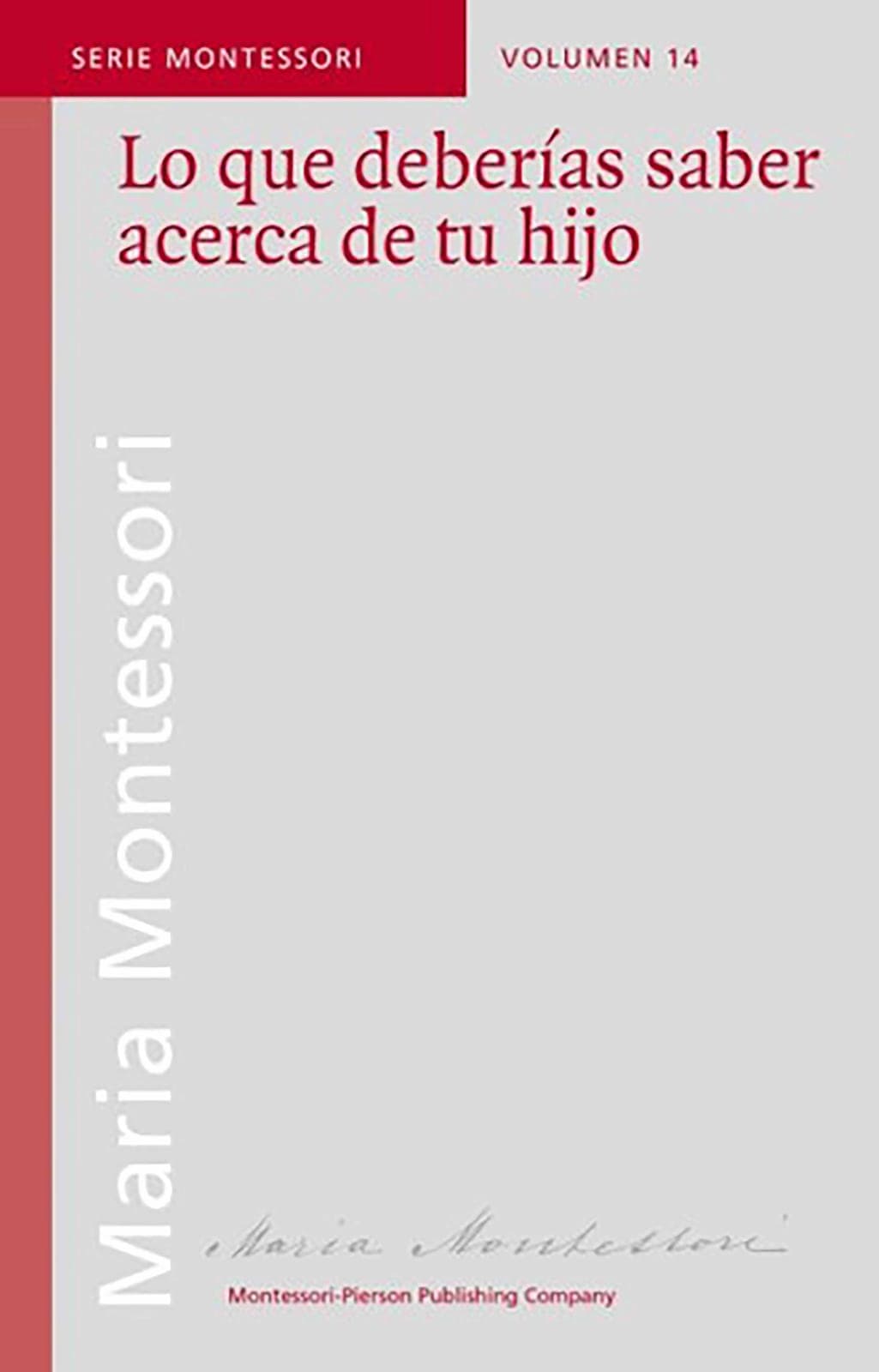What You Should Know About Your Child — Spanish Edition — Child learning