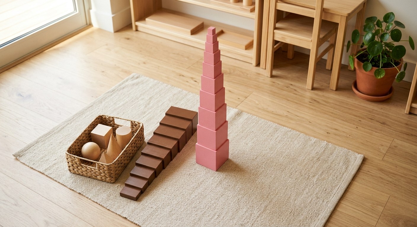 Accessories & Supplies Montessori materials in classroom