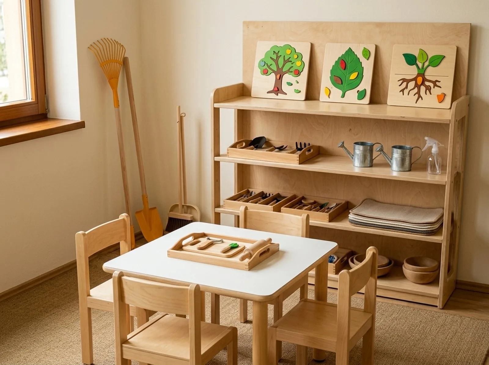 Technischer Kindergarten: vom Samen bis auf den Teller